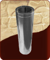 Труба дымохода из нержавеющей стали