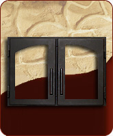 Дверцы печные ДВ544-2А МЕТА