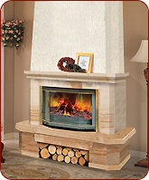 Каминная облицовка AURORA (АВРОРА) из мрамора