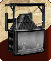 Каминная топка ПАНОРАМА 800 П