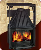 Каминная топка Призма 700 П